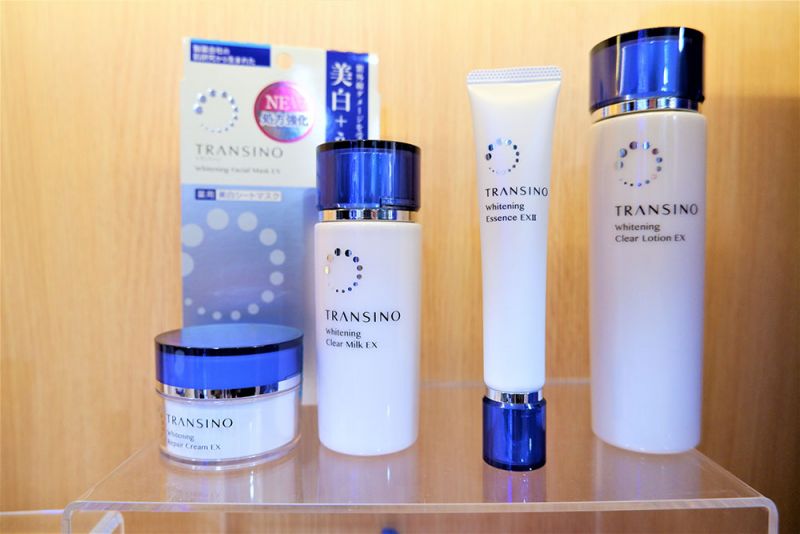 bộ dưỡng da transino 2020